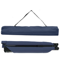 Letto da campeggio pieghevole Blu Tessuto Oxford 42003174