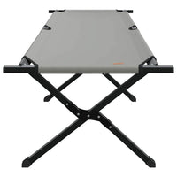 Letto da campeggio pieghevole Grigio Tessuto Oxford 42003177