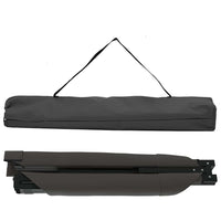 Letto da campeggio pieghevole Nero Tessuto Oxford 42003181