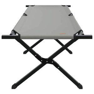 Letto da campeggio pieghevole 2 pcs Grigio Tessuto Oxford 42003183