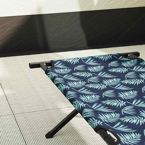 Letto da campeggio pieghevole 2 pcs Motivo a foglia 42003185