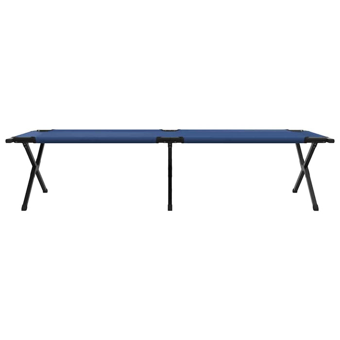 Letto da campeggio pieghevole Blu Tessuto Oxford 42003186