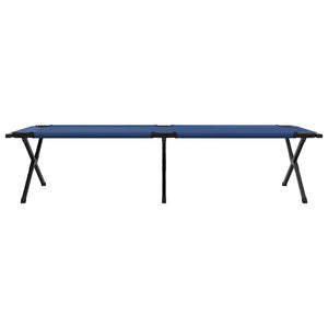 Letto da campeggio pieghevole 2 pcs Blu Tessuto Oxford 42003192