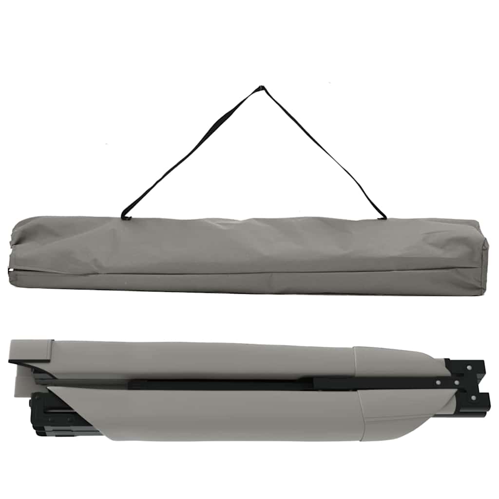 Letto da campeggio pieghevole 2 pcs Grigio Tessuto Oxford 42003195