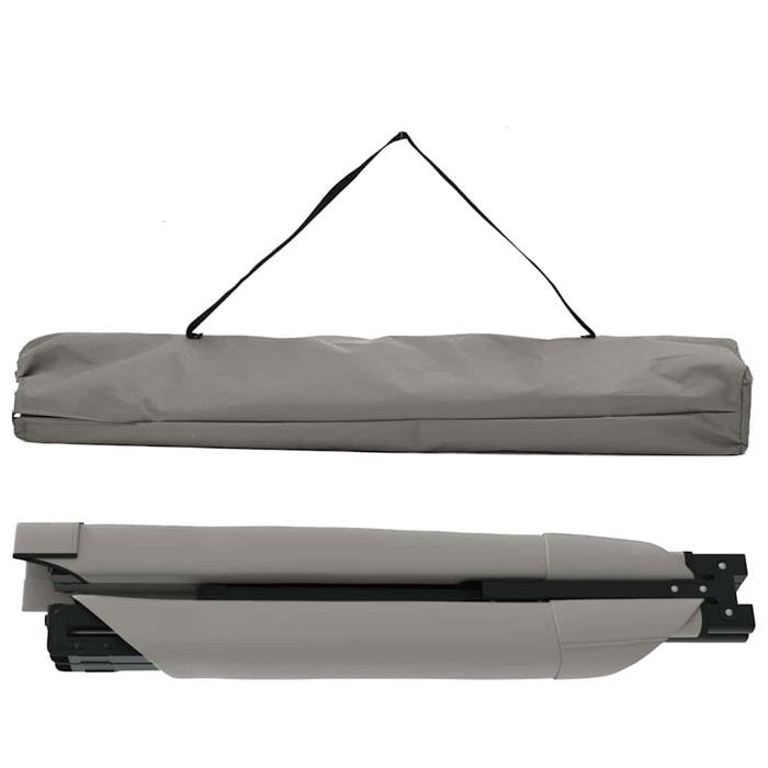 Letto da campeggio pieghevole 2 pcs Grigio Tessuto Oxford 42003195
