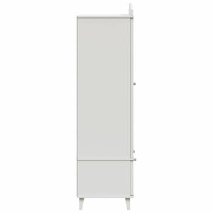 vidaXL Armadio con Lavagna con cassetto Bianco Legno multistrato