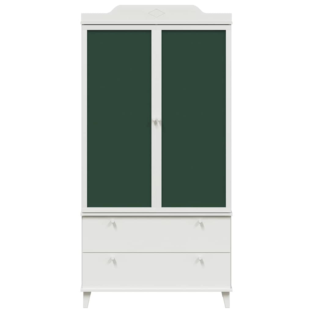 Armadio con Lavagna con cassetto Bianco Legno multistrato 42003036