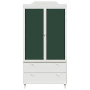 Armadio con Lavagna con cassetto Bianco Legno multistrato 42003036