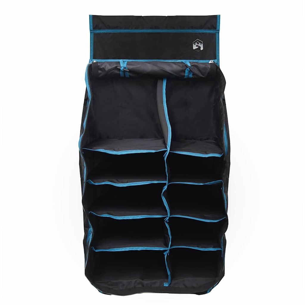 Organizer da tenda appeso 10 tasche Nero 40,5 x 25 x 80 cm 42001096