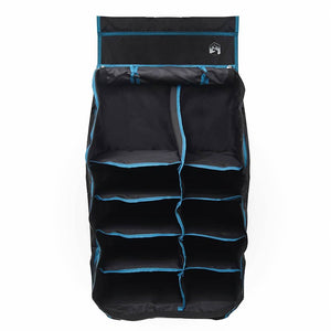 Organizer da tenda appeso 10 tasche Nero 40,5 x 25 x 80 cm 42001096