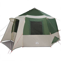 Tenda Capanna con tetto Verde e Bianco 405 x 405 x 273 cm 42001098