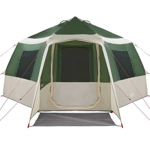Tenda Capanna con tetto Verde e Bianco 405 x 405 x 273 cm 42001098