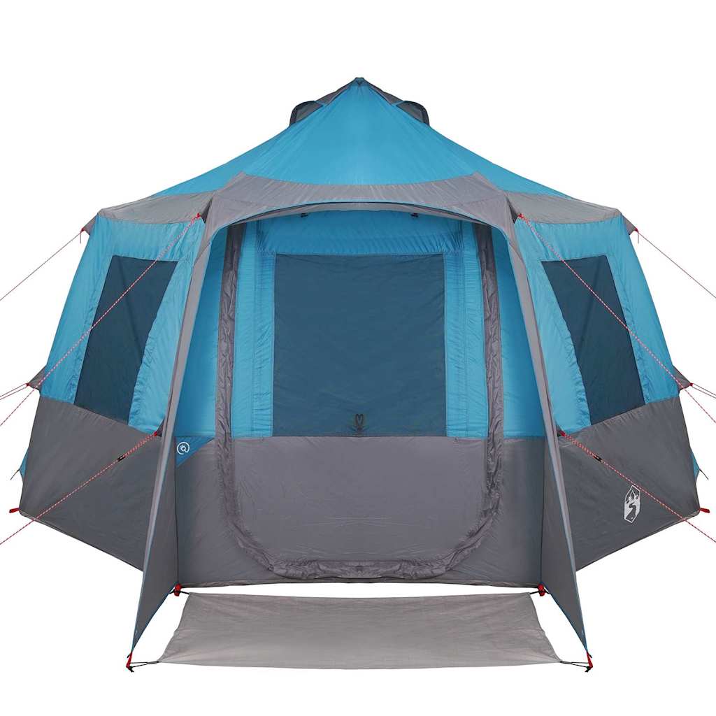 Tenda Capanna con tetto Blu e Grigio 405 x 405 x 273 cm 42001099