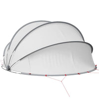 Dome Piscina Grigio e arancione 336 x 322 x 160 cm 42001103