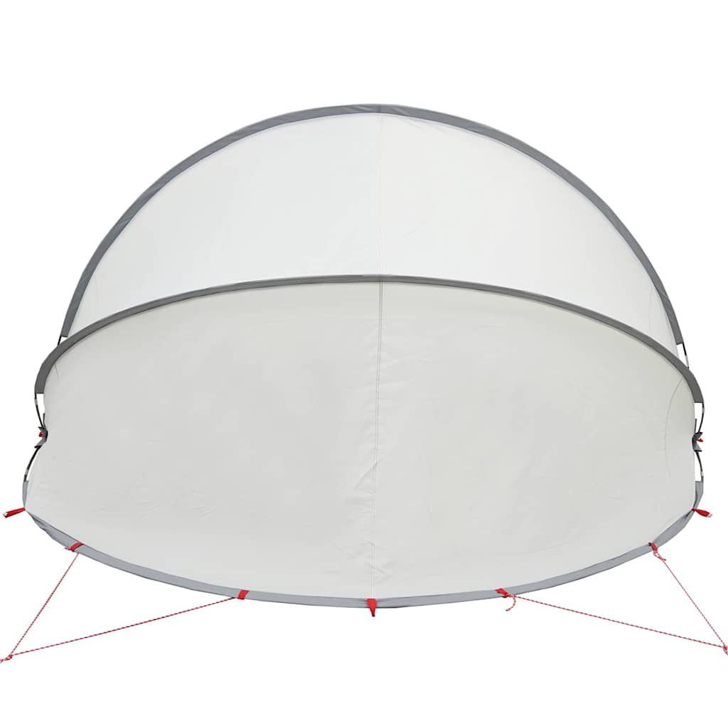 Dome Piscina Grigio e arancione 336 x 322 x 160 cm 42001103