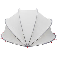 Dome Piscina Grigio e arancione 336 x 322 x 160 cm 42001103