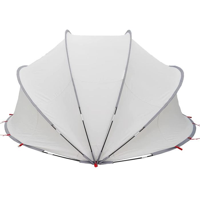 Dome Piscina Grigio e arancione 336 x 322 x 160 cm 42001103