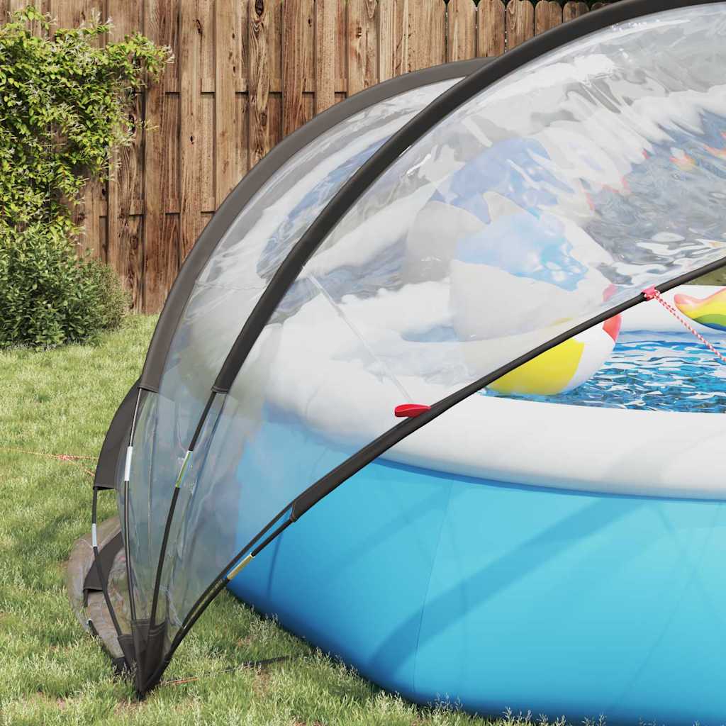 Dome Piscina Trasparente 336 x 322 x 160 cm PVC 42001104
