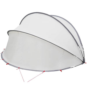 Dome Piscina Grigio e arancione 405 x 405 x 192 cm 42001108