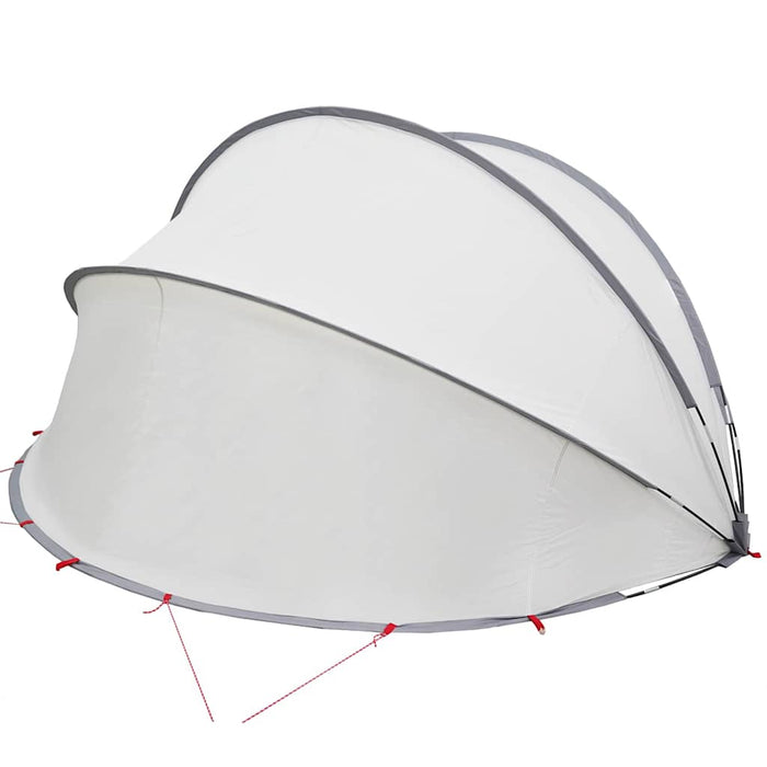 Dome Piscina Grigio e arancione 405 x 405 x 192 cm 42001108