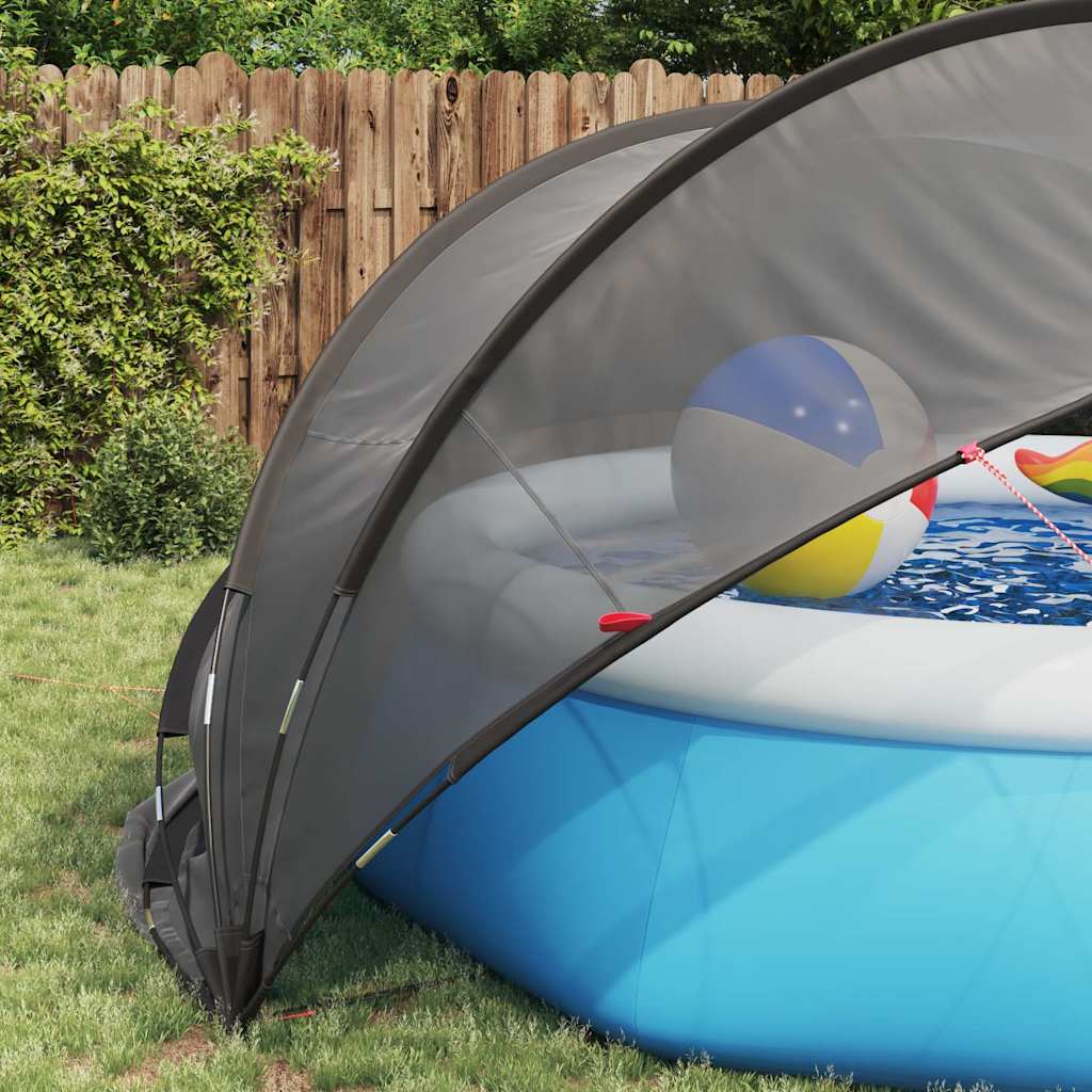 Dome Piscina Nero 405 x 405 x 192 cm 42001110