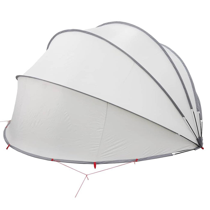 Dome Piscina Grigio e arancione 430 x 430 x 210 cm 42001113