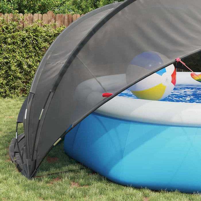 Dome Piscina Nero 430 x 430 x 210 cm 42001115