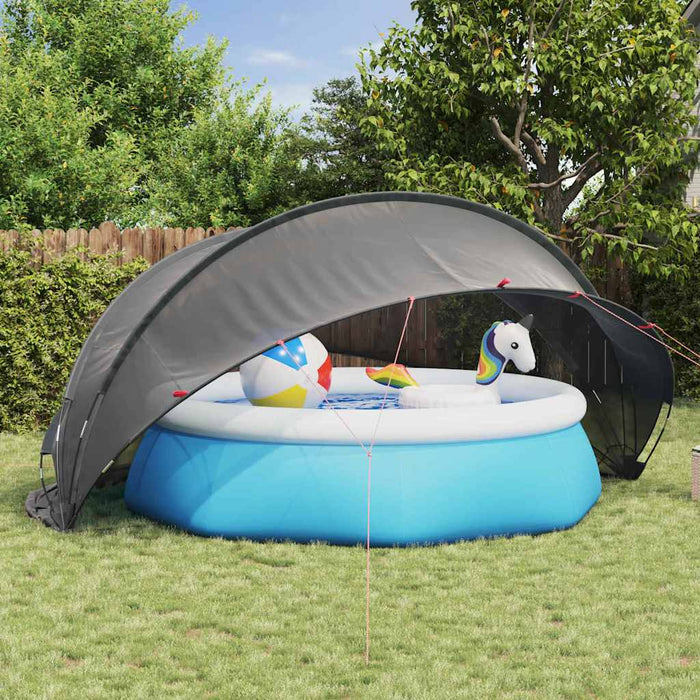 Dome Piscina Nero 430 x 430 x 210 cm 42001115