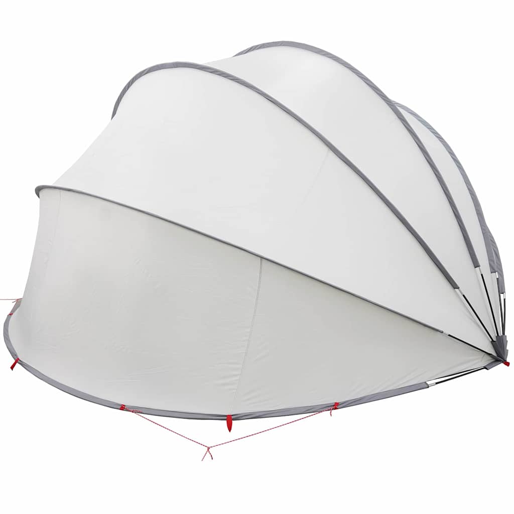 Dome Piscina Grigio e arancione 500 x 500 x 236 cm 42001123