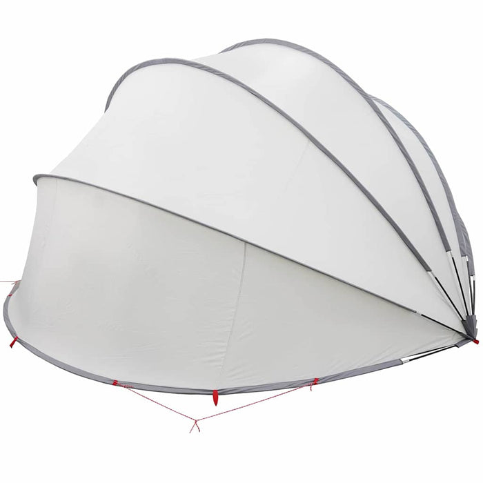 Dome Piscina Grigio e arancione 500 x 500 x 236 cm 42001123