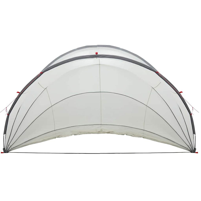 Dome Piscina Grigio e arancione 500 x 500 x 236 cm 42001123