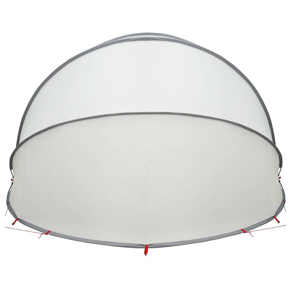 Dome Piscina Grigio e arancione 500 x 500 x 236 cm 42001123