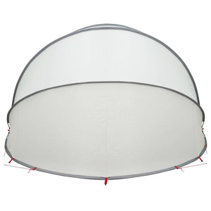 Dome Piscina Grigio e arancione 500 x 500 x 236 cm 42001123