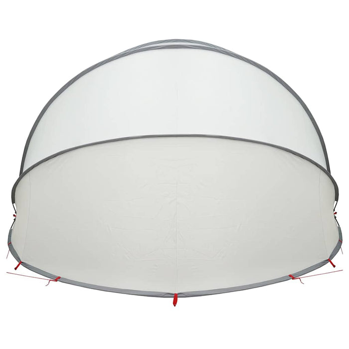 Dome Piscina Grigio e arancione 500 x 500 x 236 cm 42001123