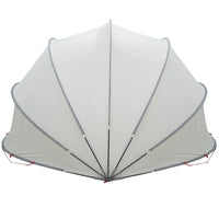 Dome Piscina Grigio e arancione 500 x 500 x 236 cm 42001123