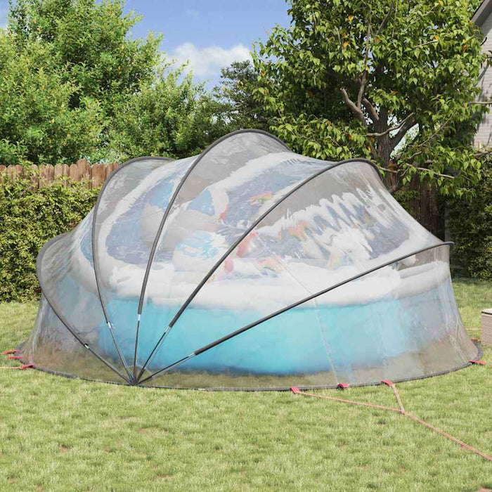 Dome Piscina Trasparente 500 x 500 x 236 cm PVC 42001124
