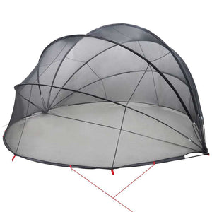 Dome Piscina Nero 500 x 500 x 236 cm 42001125