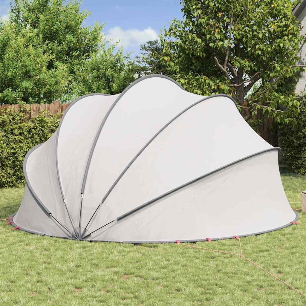 Dome Piscina Grigio e arancione 546 x 516 x 250 cm 42001128