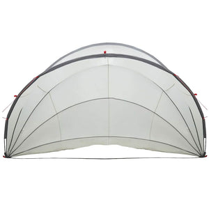 Dome Piscina Grigio e arancione 546 x 516 x 250 cm 42001128