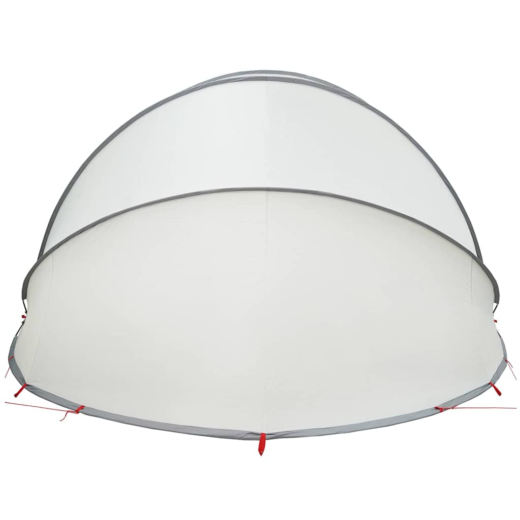 Dome Piscina Grigio e arancione 546 x 516 x 250 cm 42001128