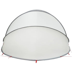 Dome Piscina Grigio e arancione 546 x 516 x 250 cm 42001128