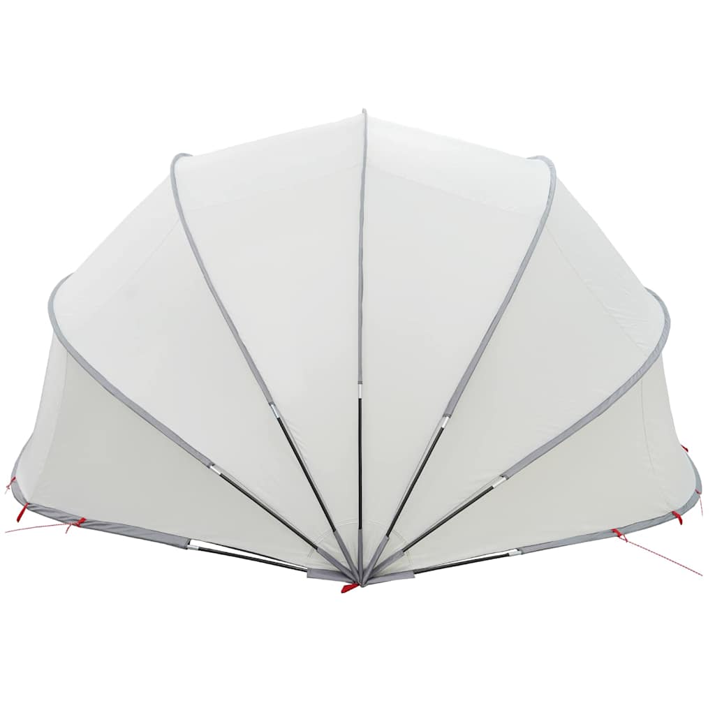 Dome Piscina Grigio e arancione 546 x 516 x 250 cm 42001128