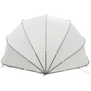 Dome Piscina Grigio e arancione 546 x 516 x 250 cm 42001128