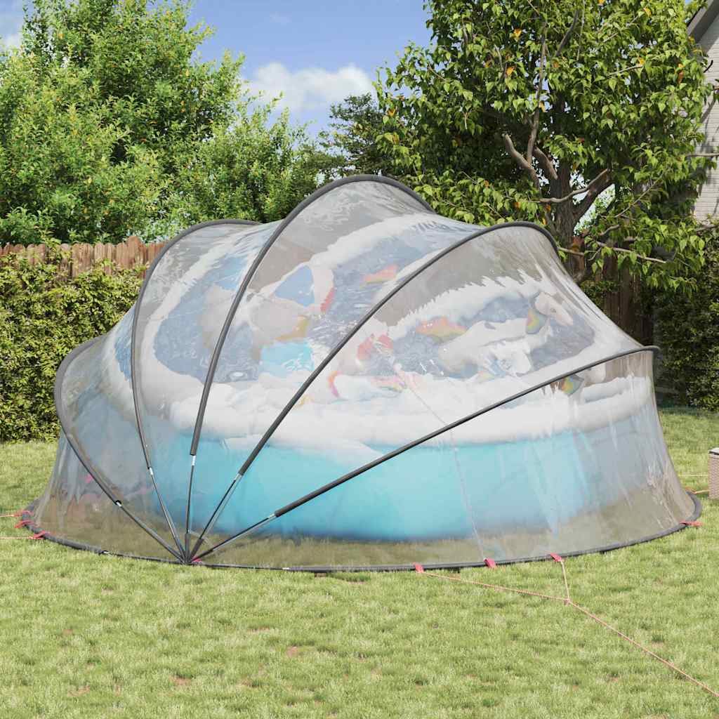 Dome Piscina Trasparente 546 x 516 x 250 cm PVC 42001129