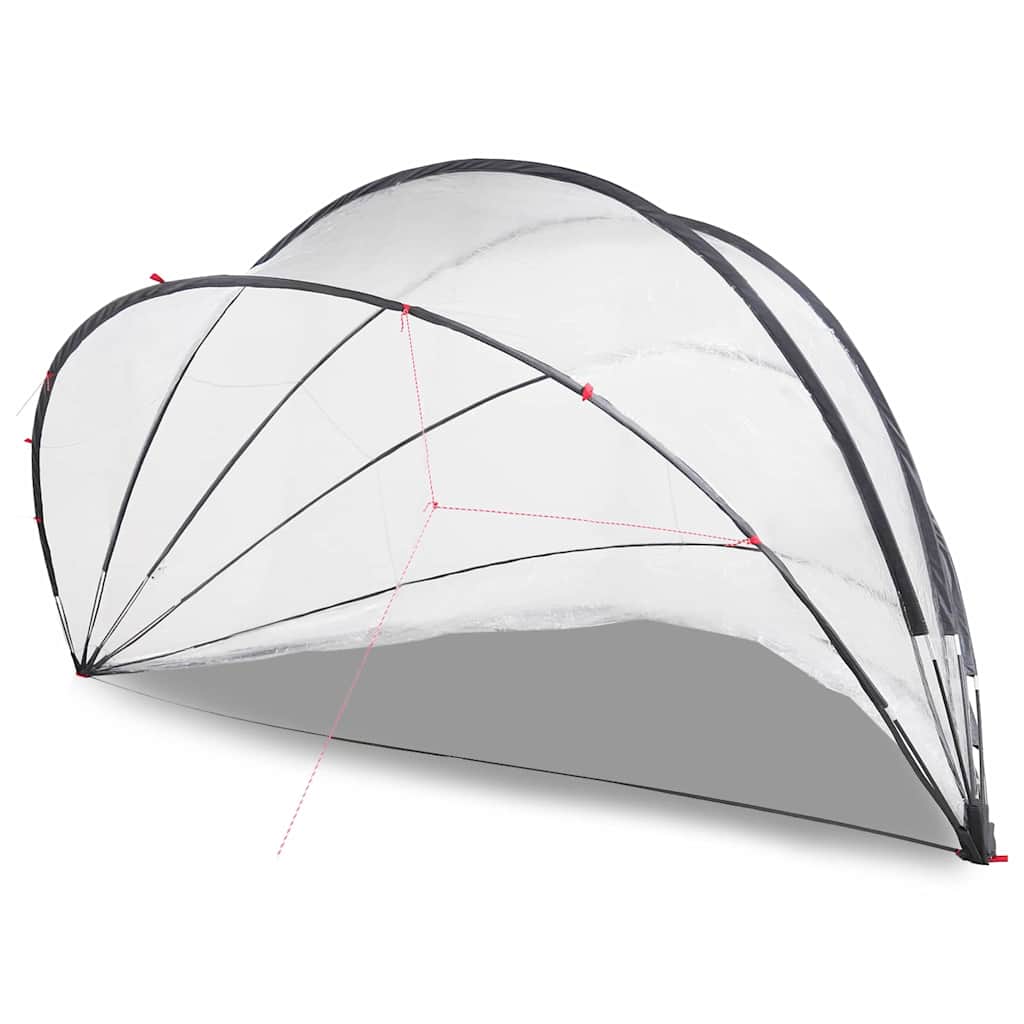 Dome Piscina Trasparente 546 x 516 x 250 cm PVC 42001129