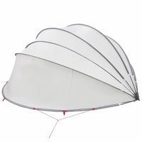 Dome Piscina Grigio e arancione 592 x 590 x 275 cm 42001133