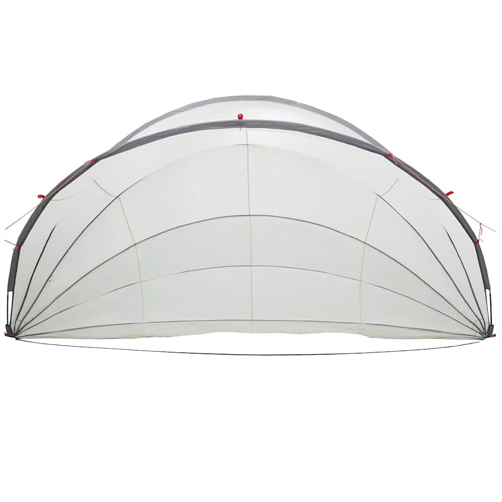 Dome Piscina Grigio e arancione 592 x 590 x 275 cm 42001133