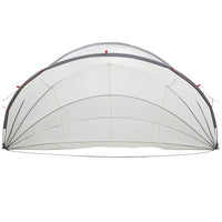 Dome Piscina Grigio e arancione 592 x 590 x 275 cm 42001133