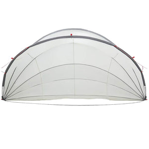 Dome Piscina Grigio e arancione 592 x 590 x 275 cm 42001133