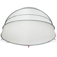 Dome Piscina Grigio e arancione 592 x 590 x 275 cm 42001133